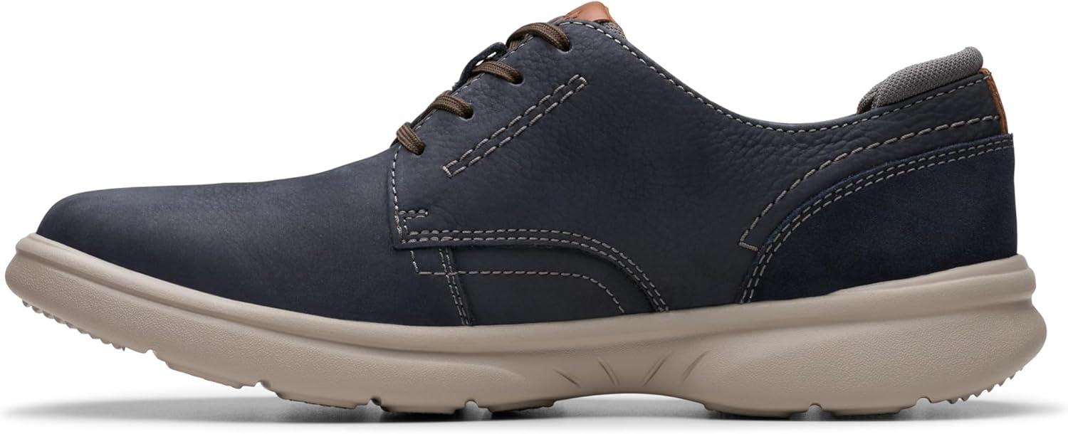 imageClarks Mens Bradley Plain OxfordNavy Nubuck