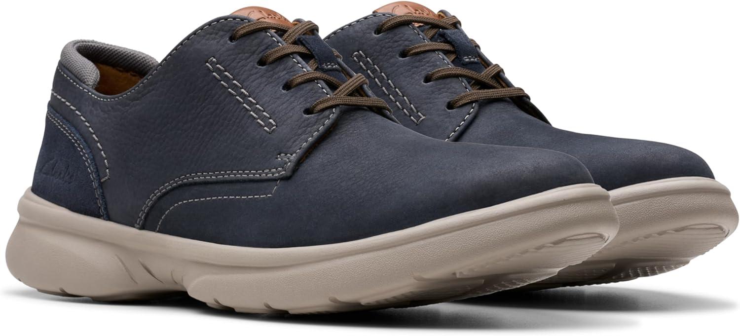 imageClarks Mens Bradley Plain OxfordNavy Nubuck