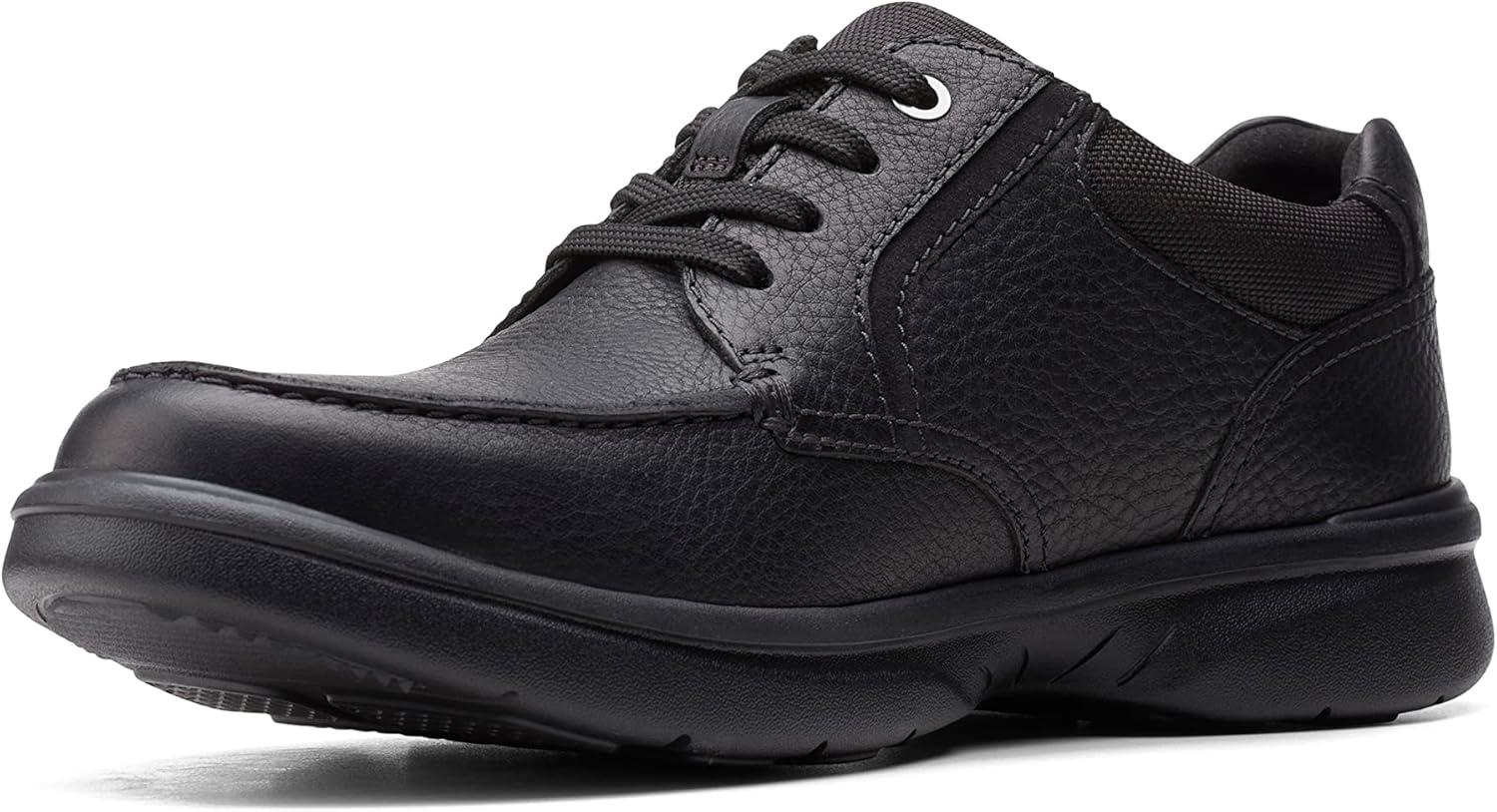 imageClarks Mens Bradley Vibe OxfordsBlack Tumbled