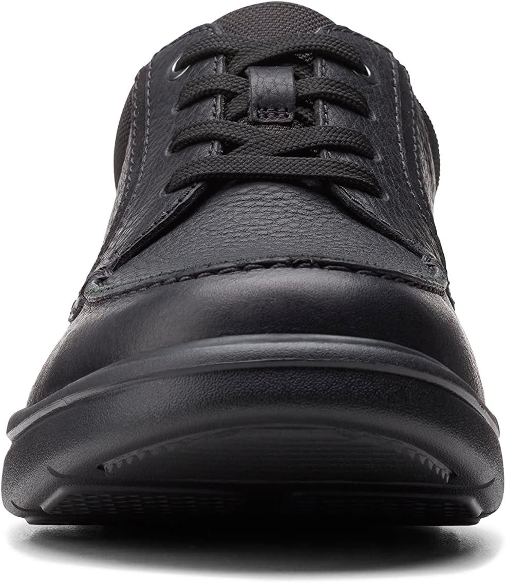 imageClarks Mens Bradley Vibe OxfordsBlack Tumbled Leather