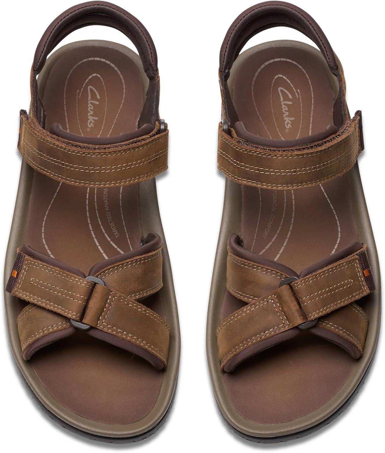 imageClarks Mens Casual Sport SandalBeeswax Leather