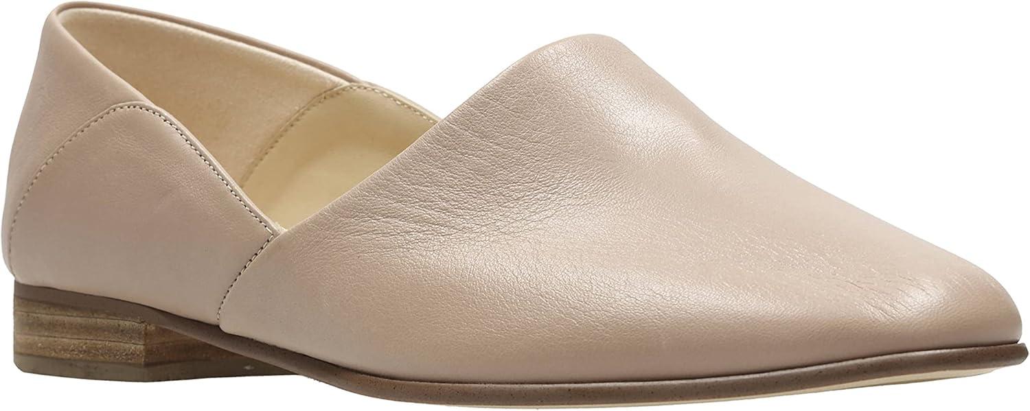imageClarks Mens Cotrell Free LoaferBeige Nude Leather Nude Leather