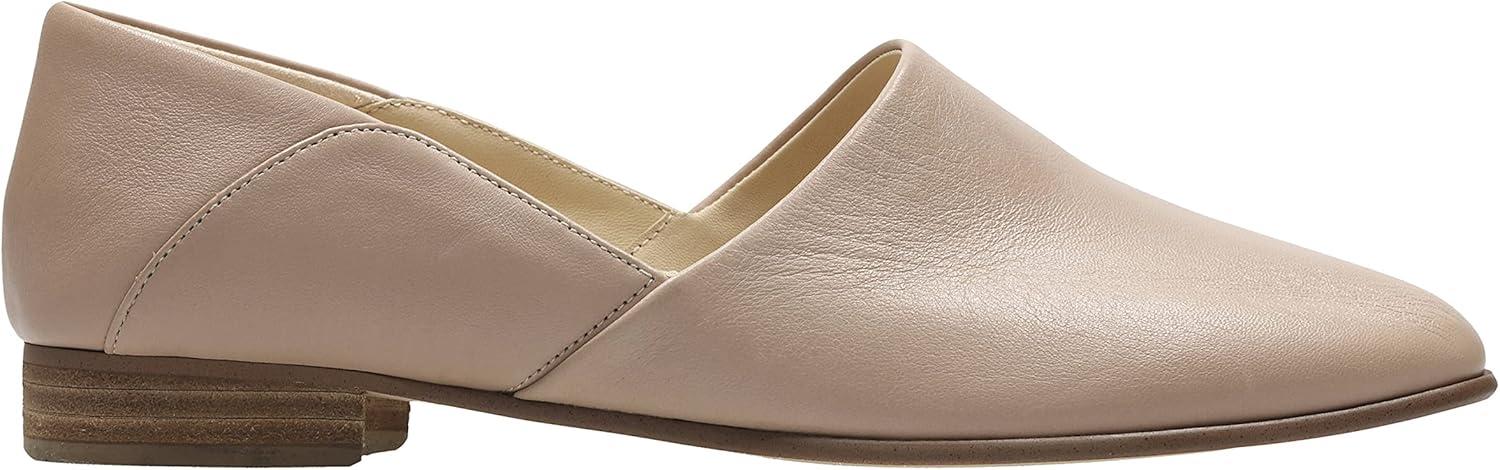 imageClarks Mens Cotrell Free LoaferBeige Nude Leather Nude Leather