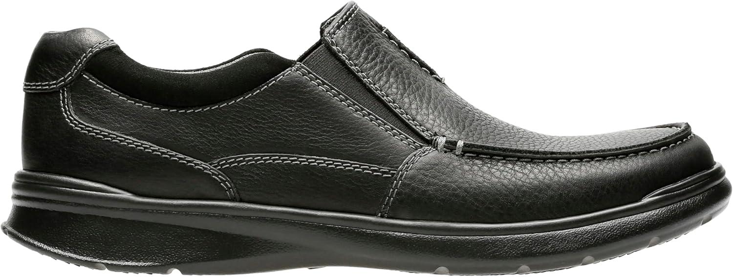imageClarks Mens Cotrell Free LoaferBlack Oily Lea 001