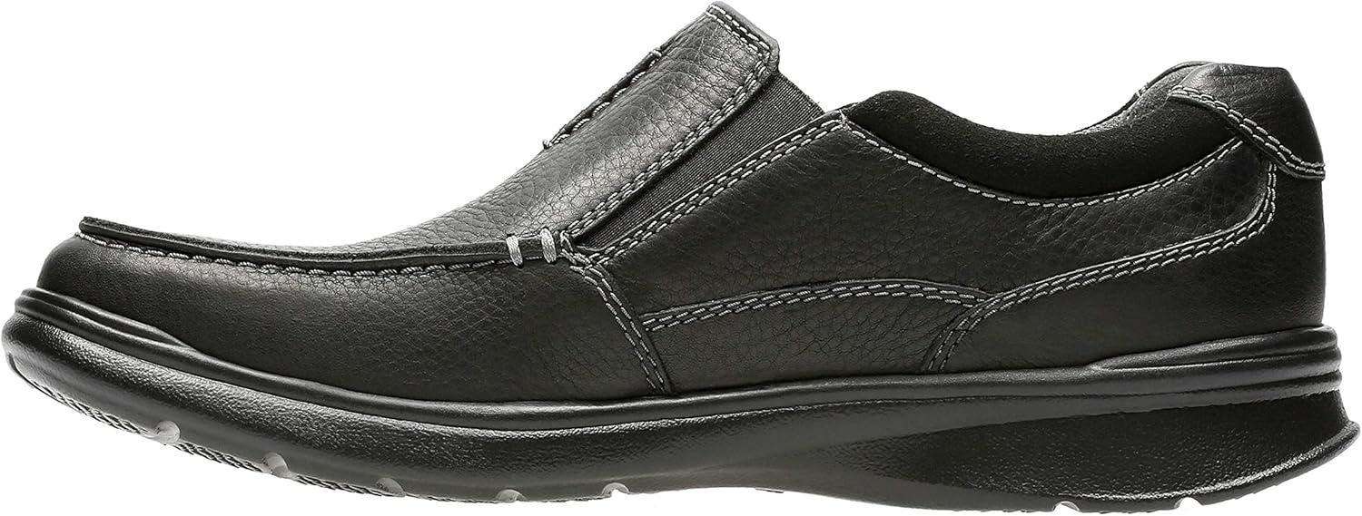 imageClarks Mens Cotrell Free LoaferBlack Oily Leather