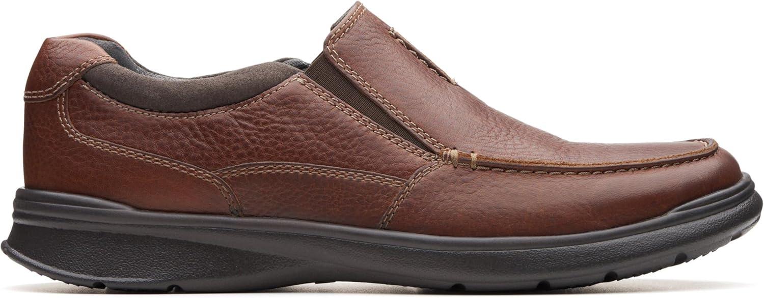 imageClarks Mens Cotrell Free LoaferBrown Tobacco Leather