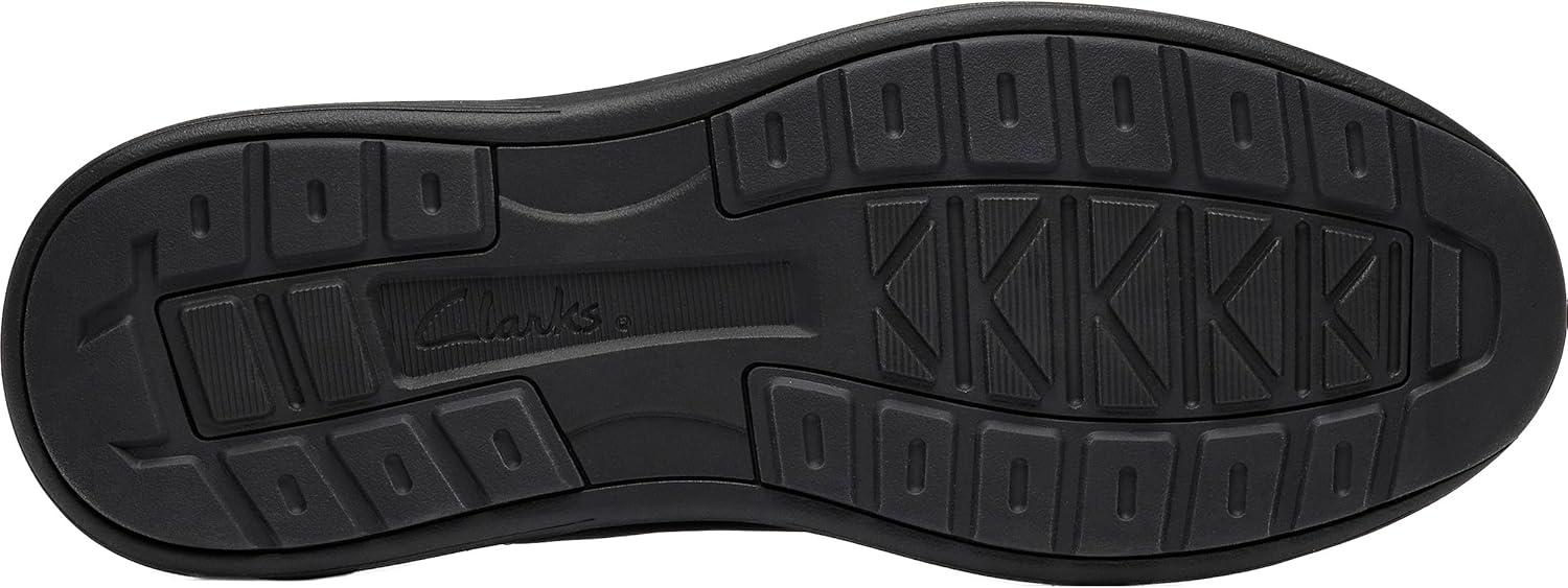 imageClarks Mens Craftwell Lace Oxford SneakerBlack Leather