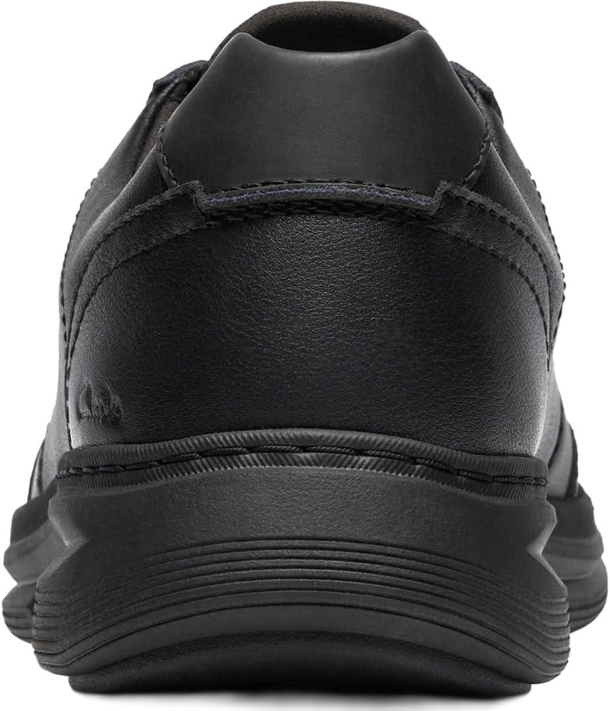 imageClarks Mens Craftwell Lace Oxford SneakerBlack Leather