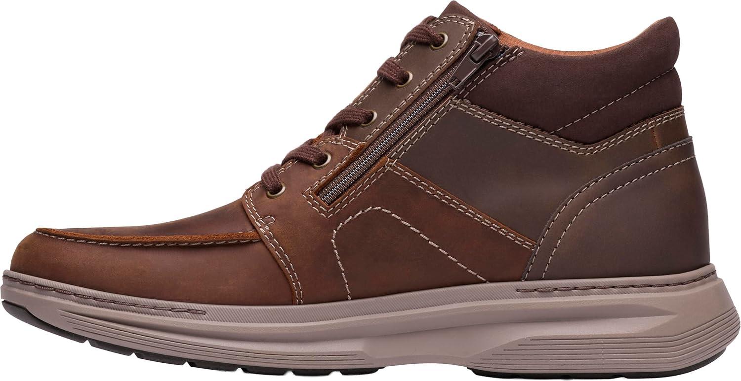 imageClarks Mens Craftwell Mid Ankle BootBeeswax Leather