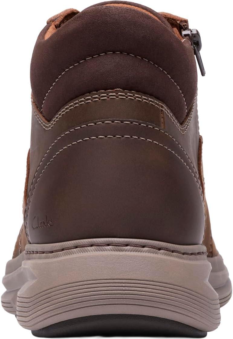 imageClarks Mens Craftwell Mid Ankle BootBeeswax Leather