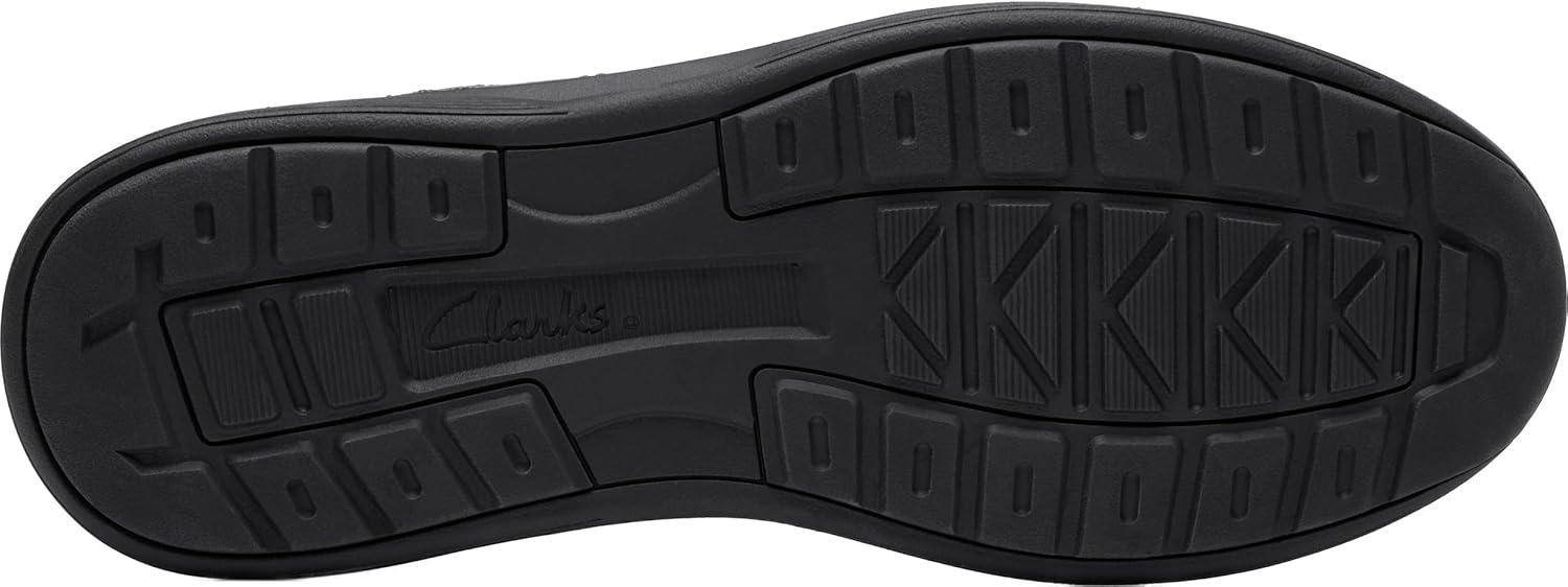 imageClarks Mens Craftwell Mid Ankle BootBlack Tumbled Leather