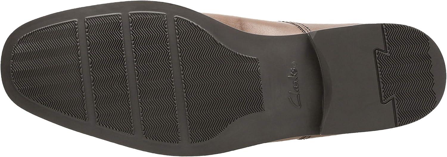 imageClarks Mens Derby Oxford ShoesDark Tan Leather