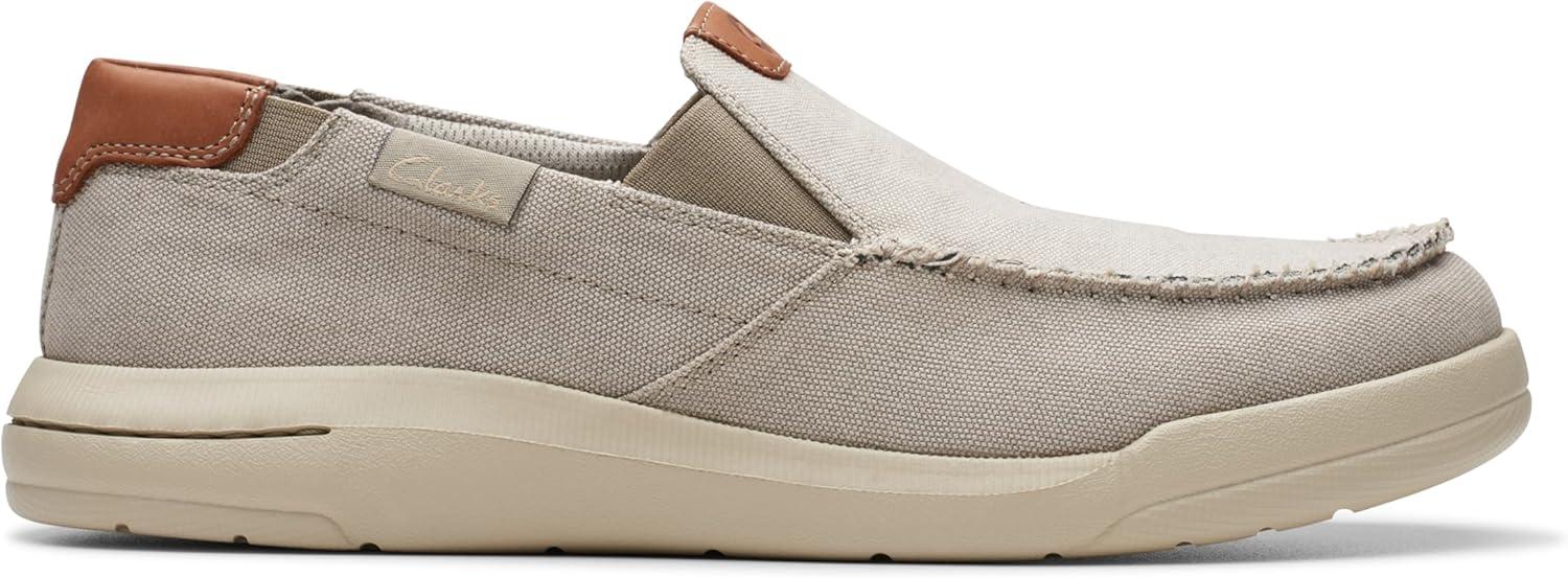 imageClarks Mens Driftlite Step Moccasin Light Grey Combi 11
