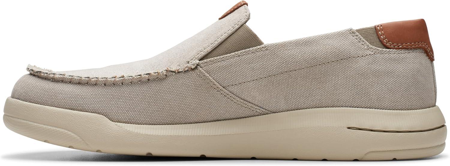 imageClarks Mens Driftlite Step Moccasin Light Grey Combi 11