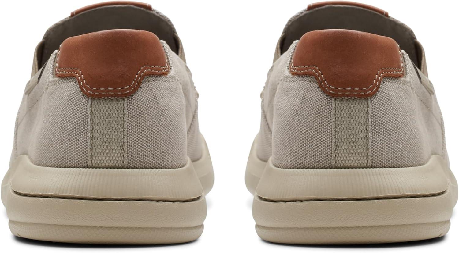 imageClarks Mens Driftlite Step Moccasin Light Grey Combi 11