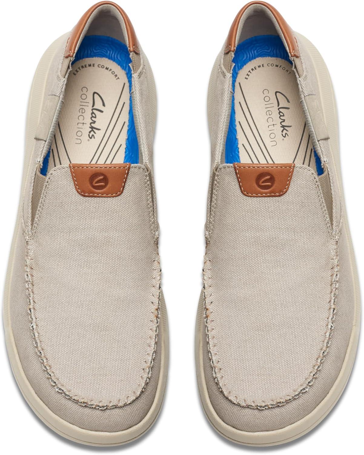 imageClarks Mens Driftlite Step Moccasin Light Grey Combi 11