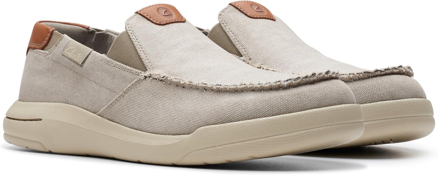 imageClarks Mens Driftlite Step Moccasin Light Grey Combi 11