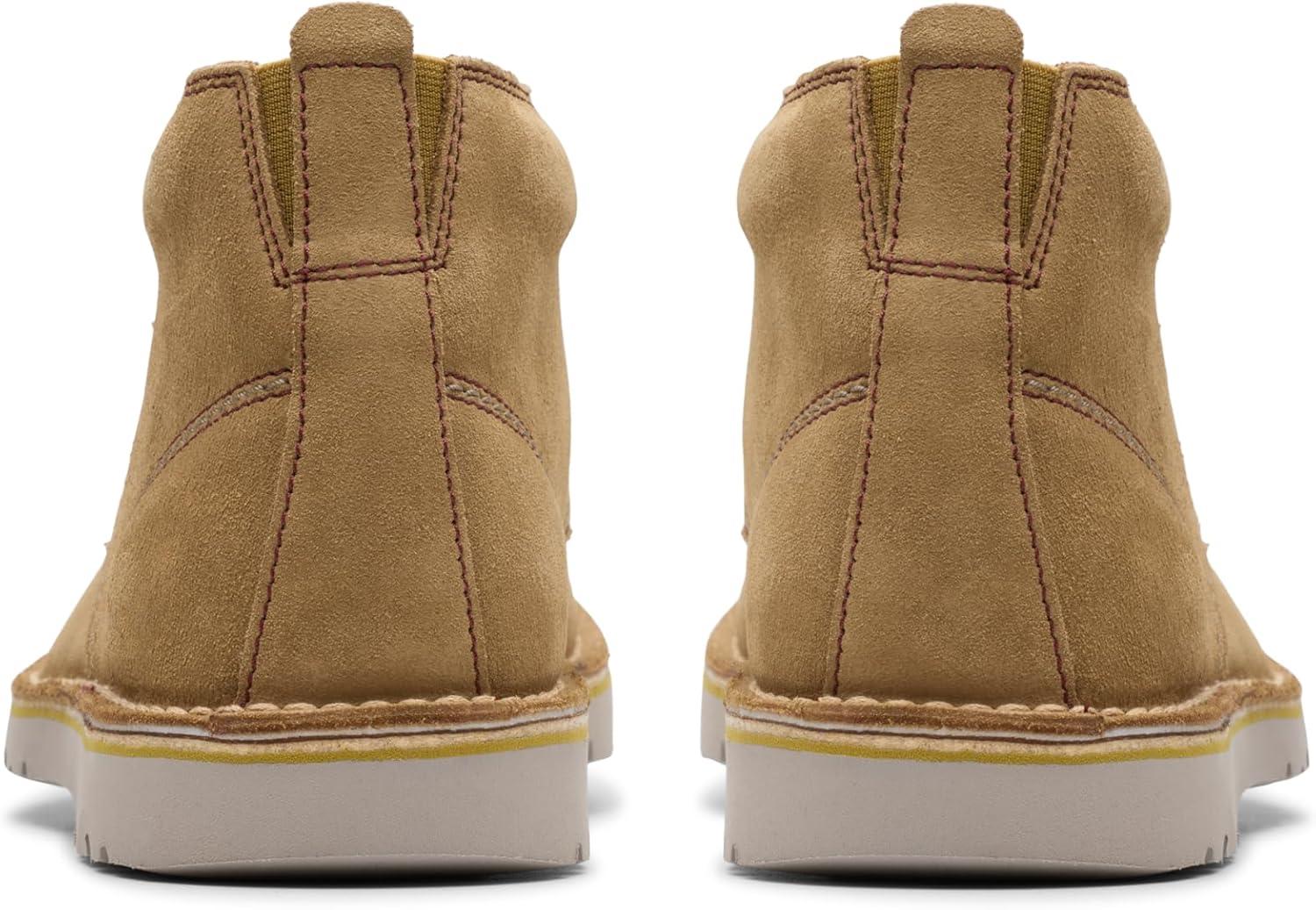 imageClarks Mens Eastridge Mid Chukka BootSand Suede