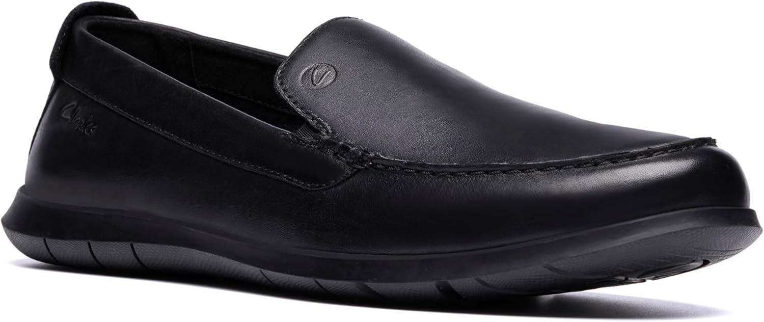 imageClarks Mens Flexway StepBlack Smooth