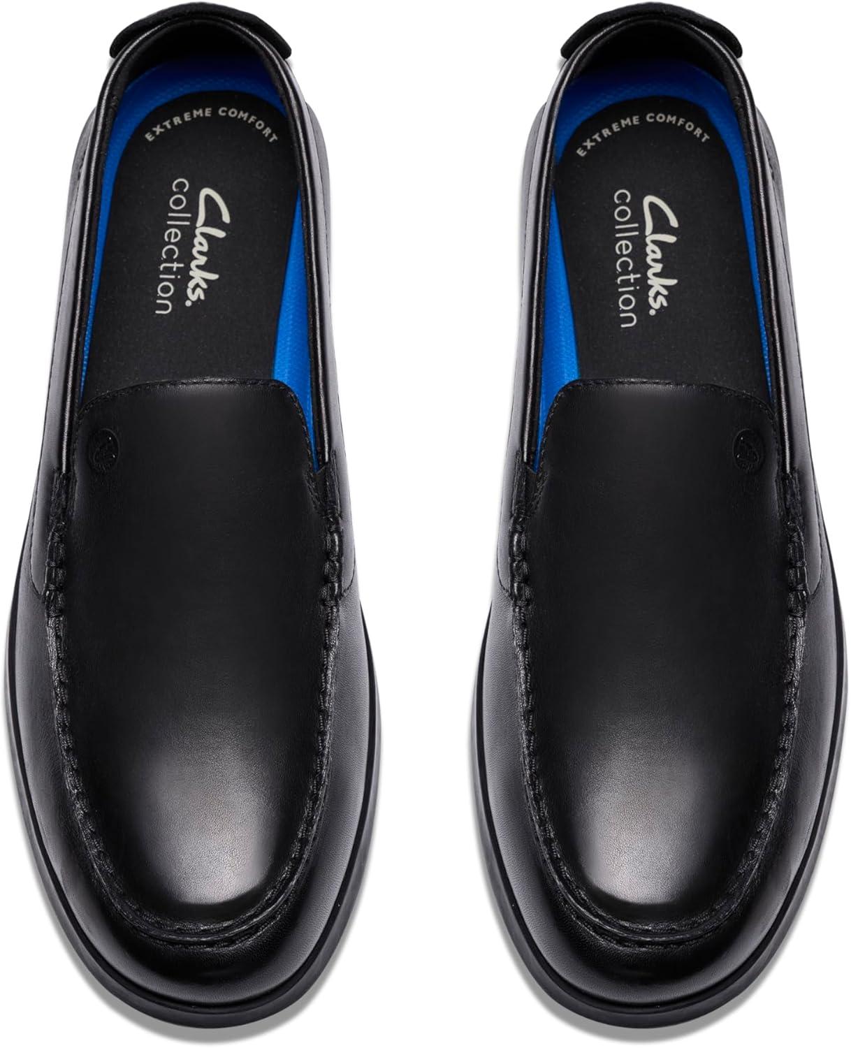 imageClarks Mens Flexway StepBlack Smooth