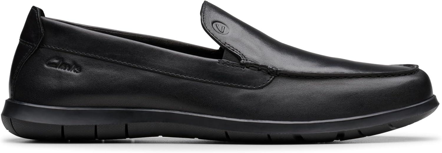 imageClarks Mens Flexway StepBlack Smooth