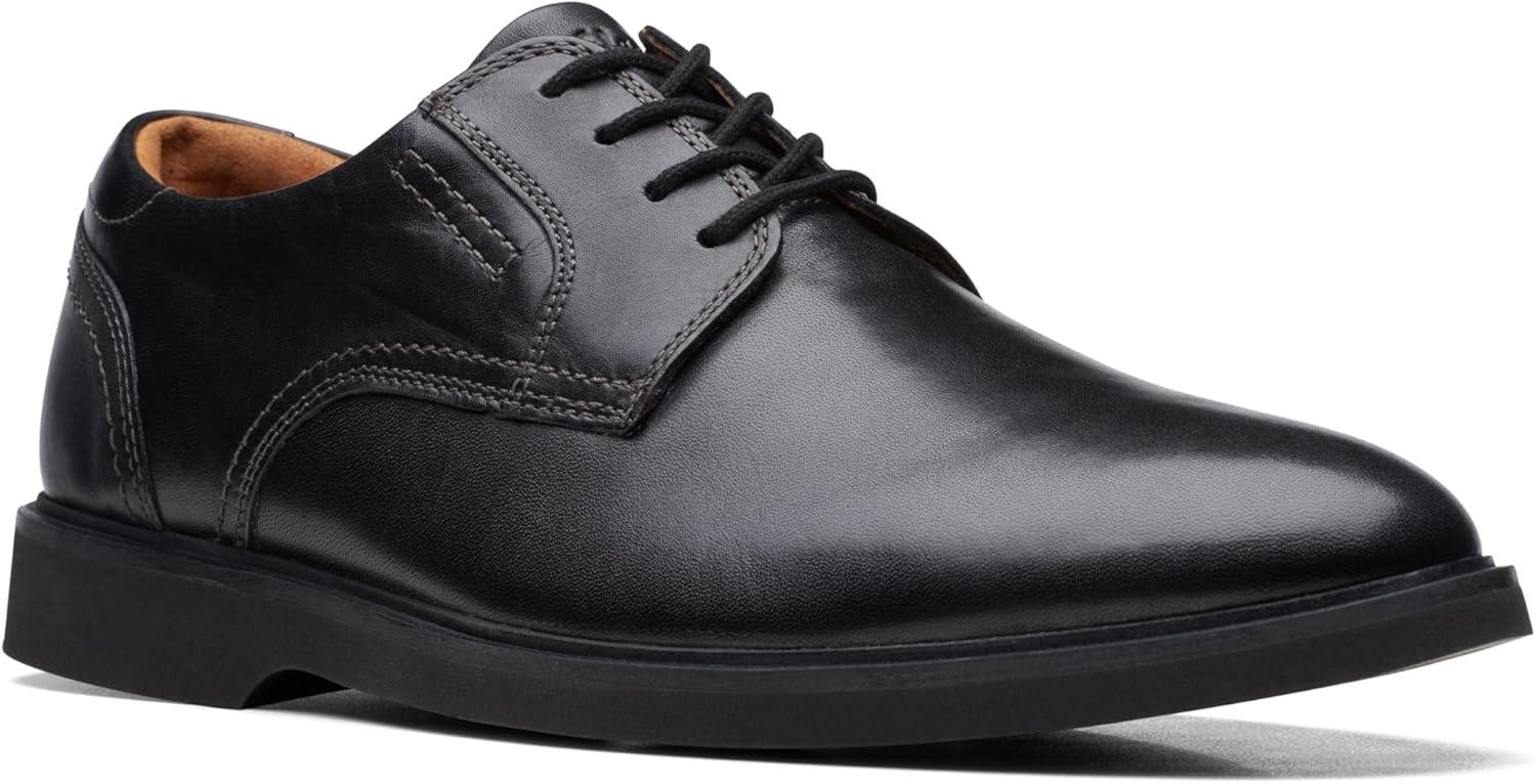 imageClarks Mens Malwood Lace OxfordBlack Leather