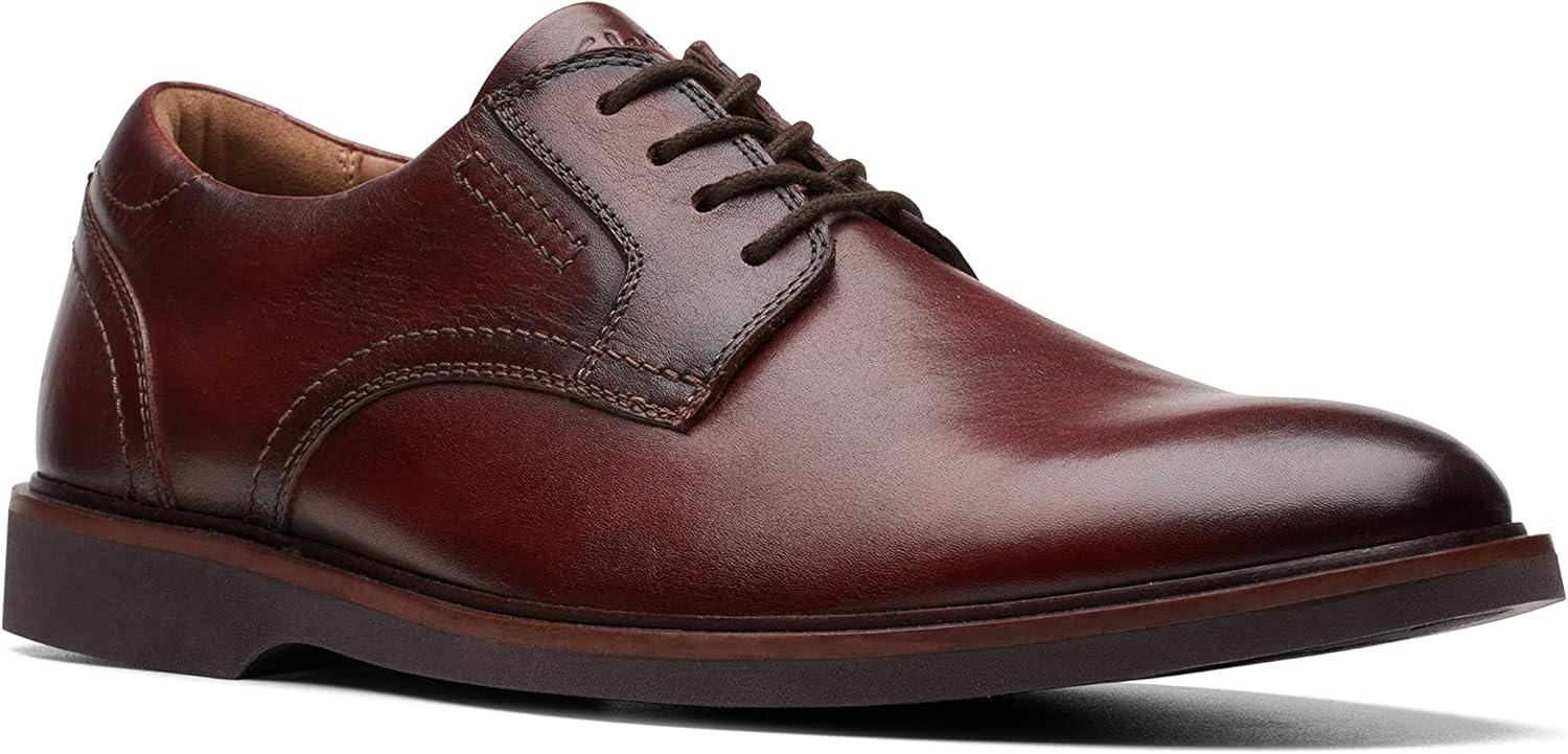 imageClarks Mens Malwood Lace OxfordBrown Leather