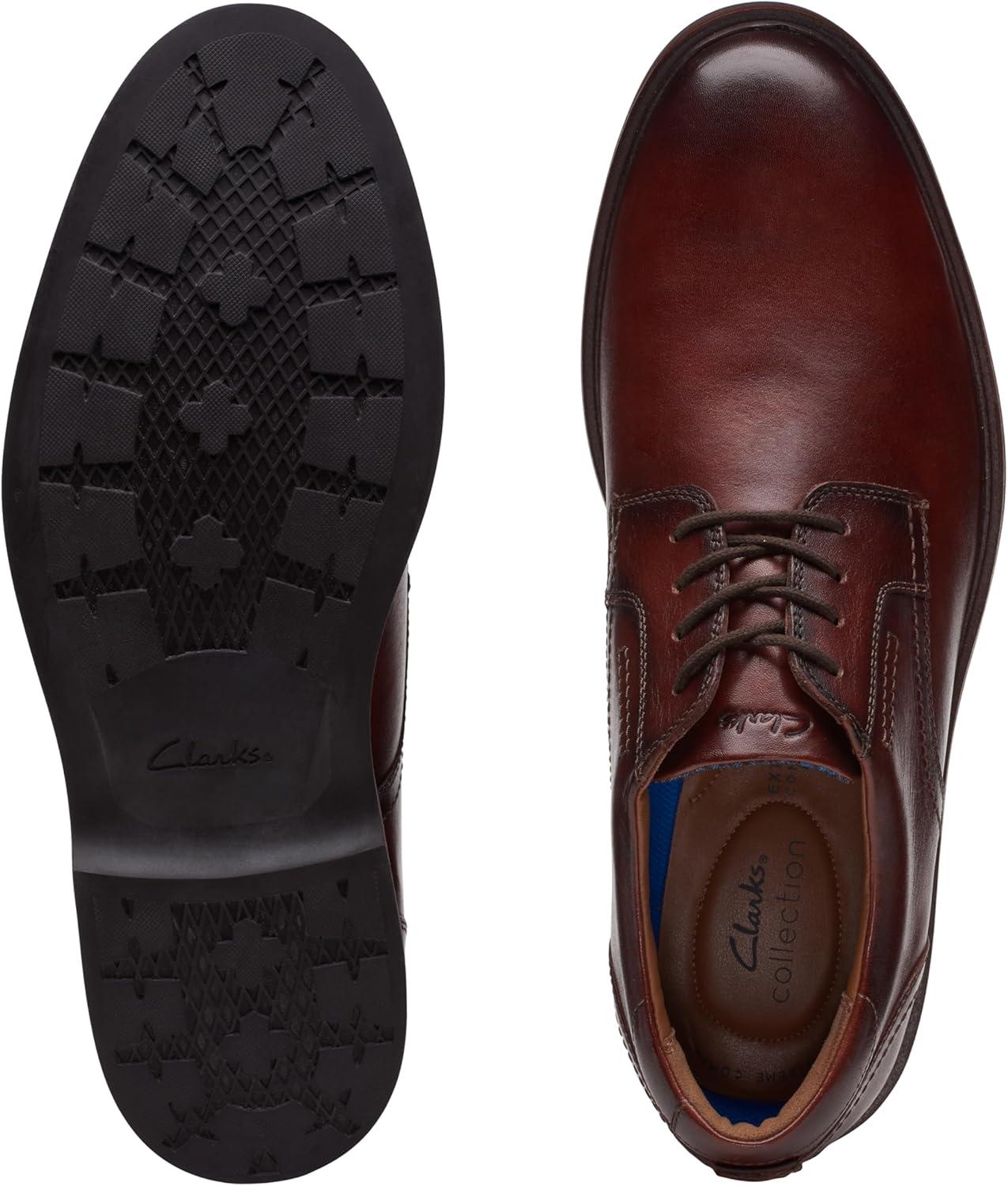 imageClarks Mens Malwood Lace OxfordBrown Leather