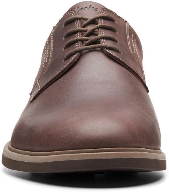 imageClarks Mens Malwood Lace OxfordDark Brown Leather
