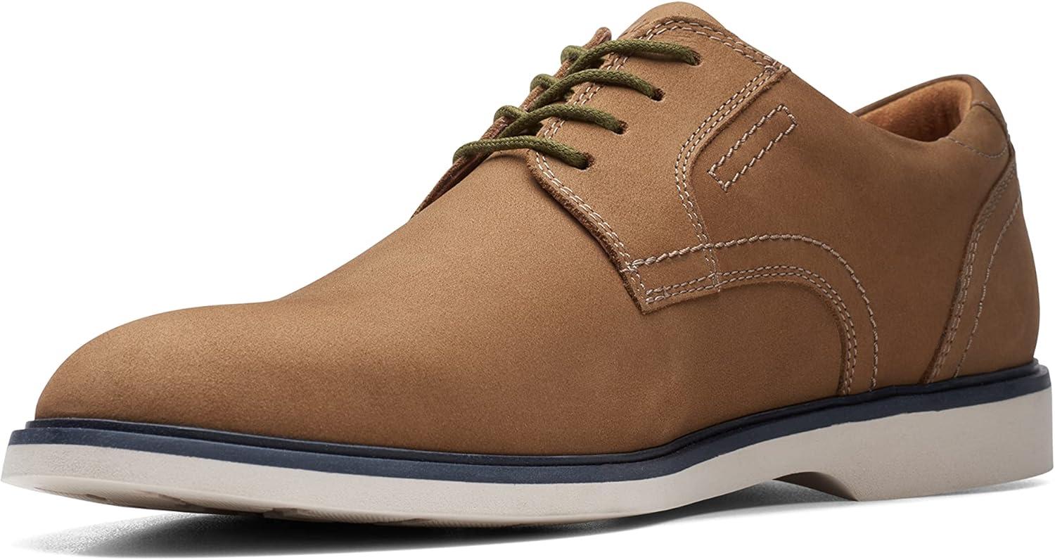 imageClarks Mens Malwood Lace OxfordDark Sand Leather