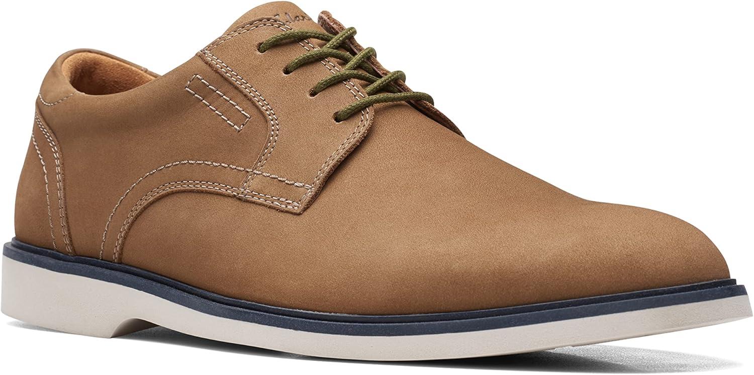 imageClarks Mens Malwood Lace OxfordDark Sand Leather