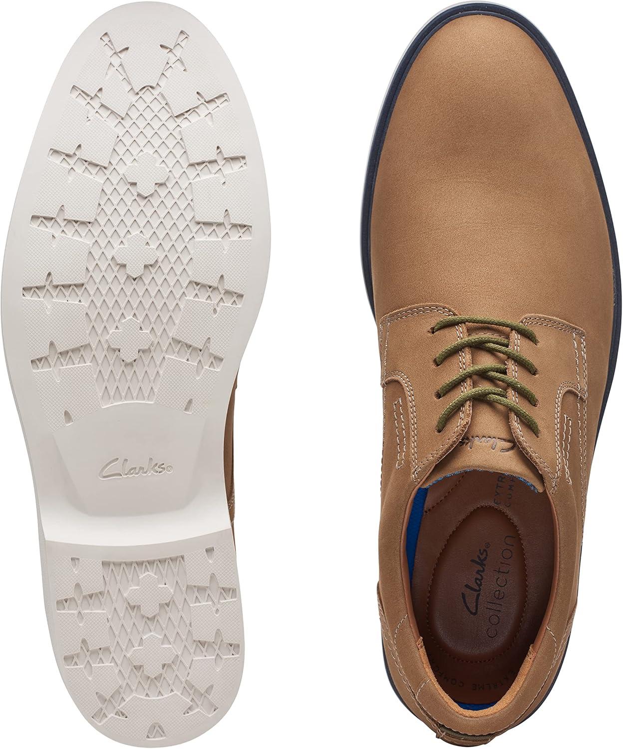 imageClarks Mens Malwood Lace OxfordDark Sand Leather