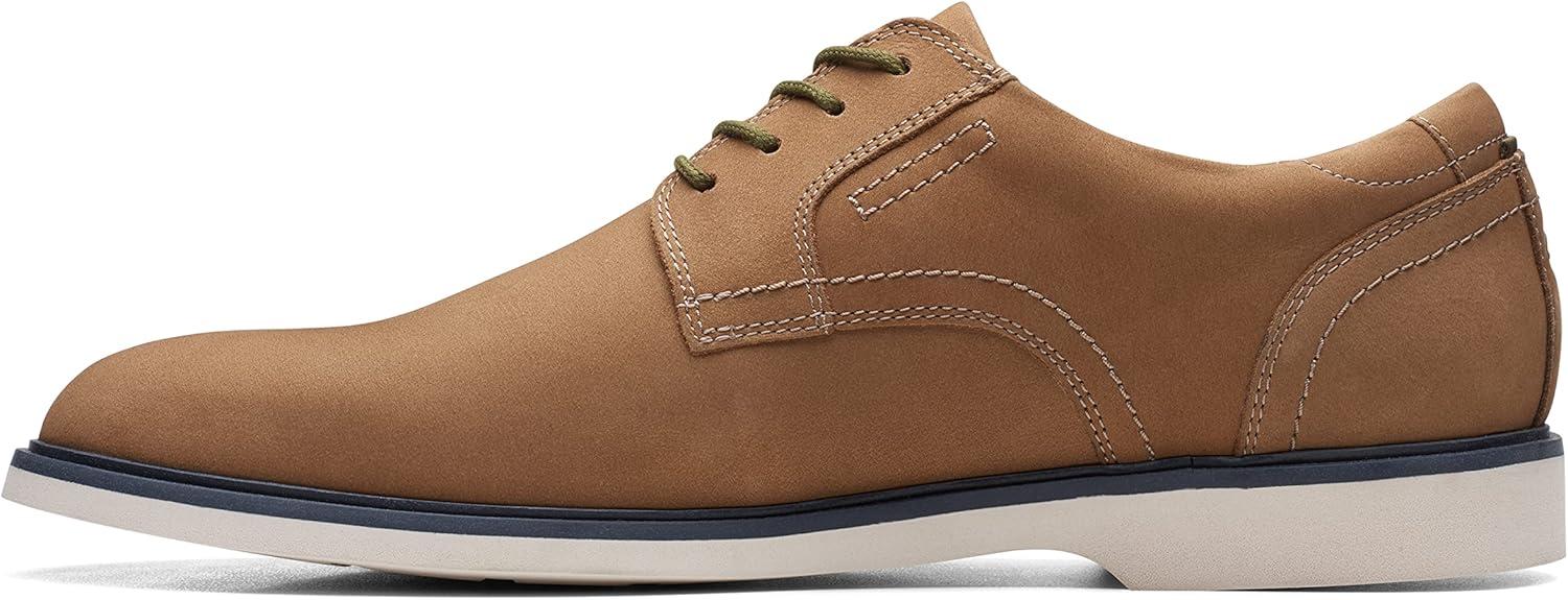 imageClarks Mens Malwood Lace OxfordDark Sand Leather