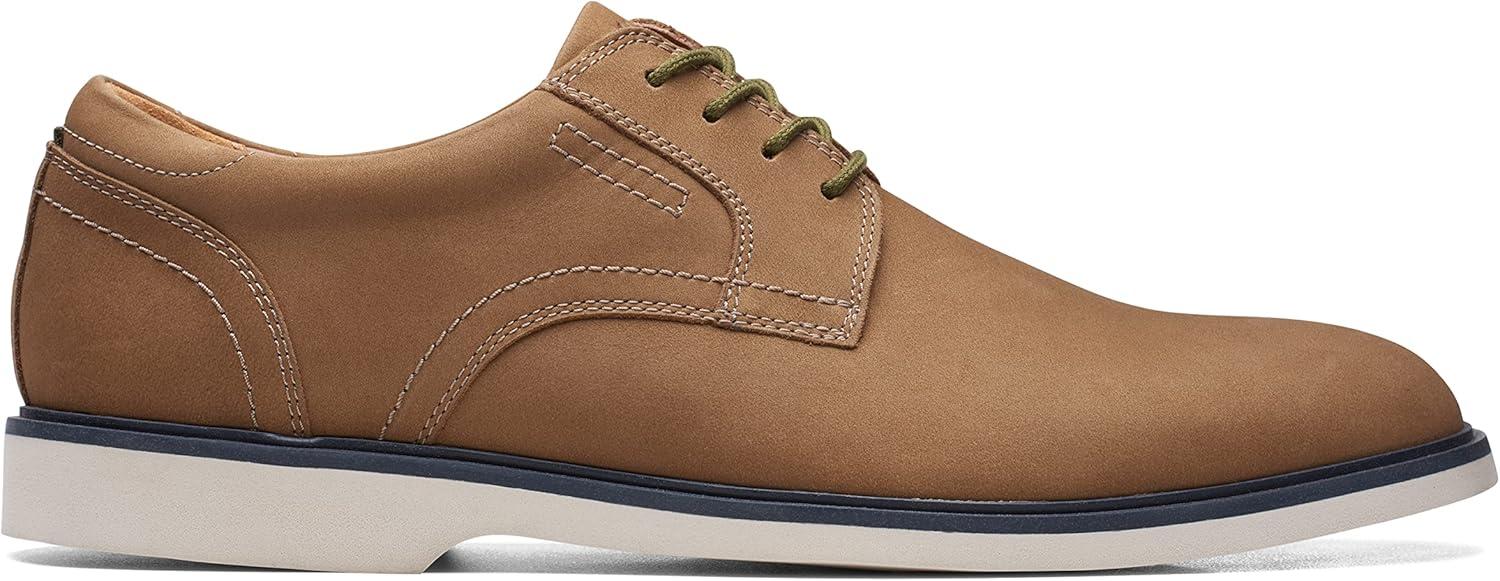 imageClarks Mens Malwood Lace OxfordDark Sand Leather