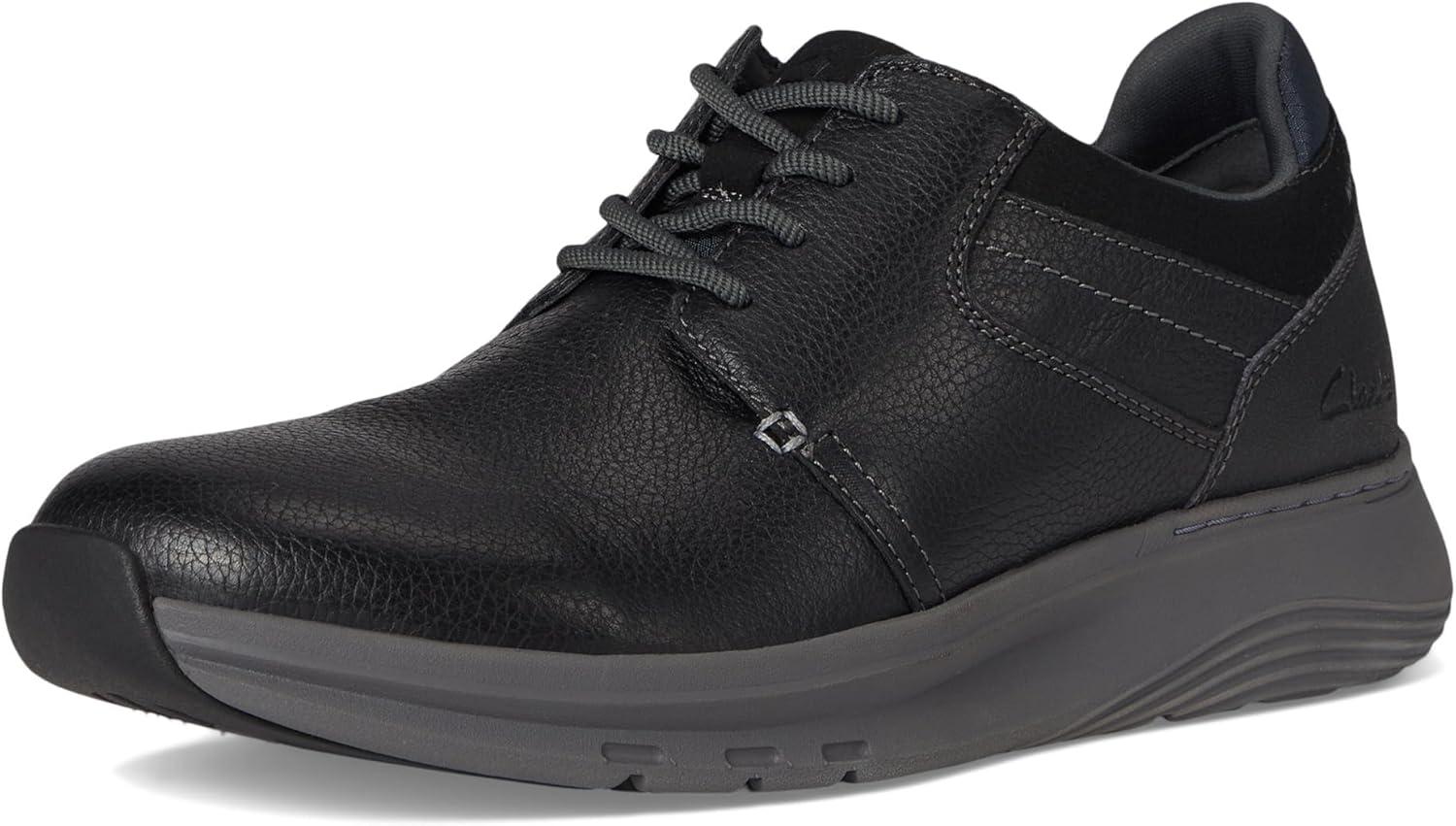 imageClarks Mens Motion Trek PtBlack Leather