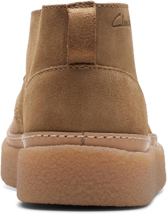 imageClarks Mens Oakpark Mid Chukka BootDark Sand Suede