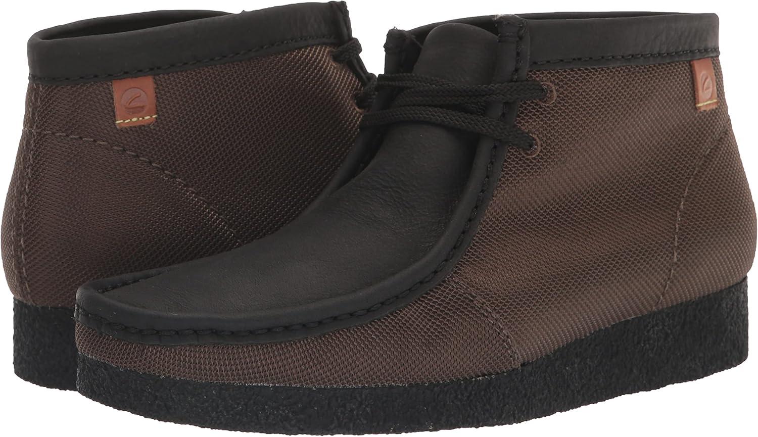 imageClarks Mens Shacre BootsDark Green Textile