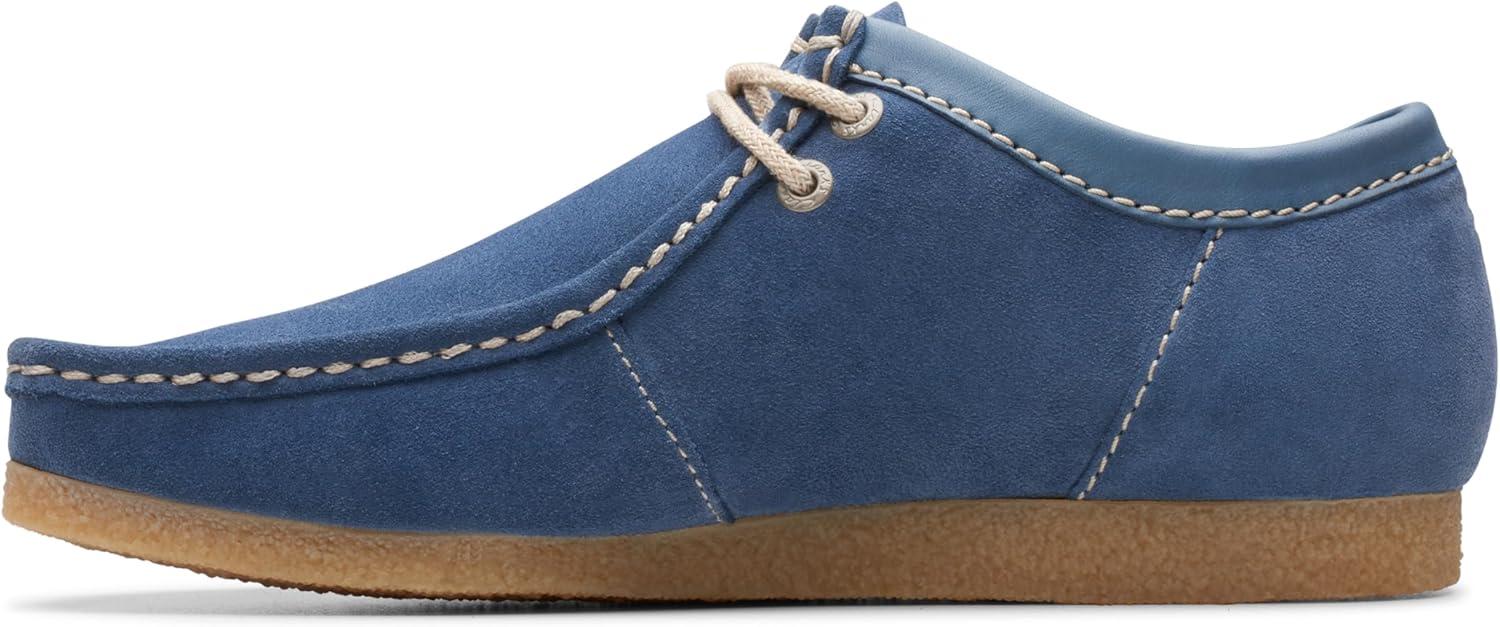 imageClarks Mens Shacre II Run LoafersBlue Suede