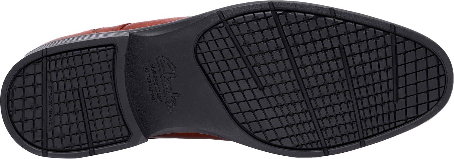 imageClarks Mens Steadwell Step LoaferDark Tan Leather