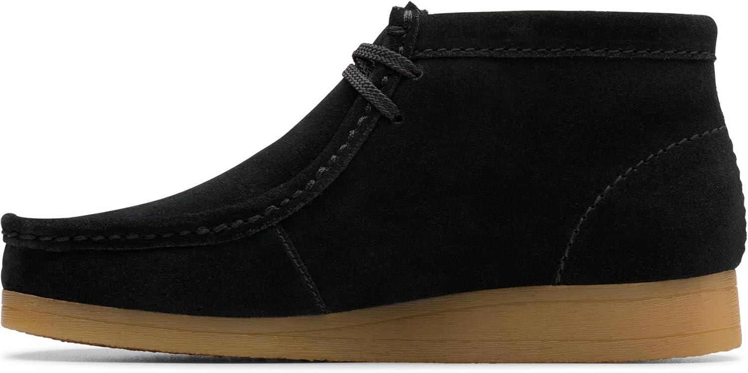 imageClarks Mens Wallaston Boot OxfordBlack Suede
