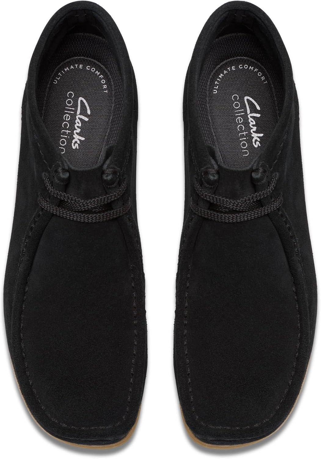 imageClarks Mens Wallaston Boot OxfordBlack Suede