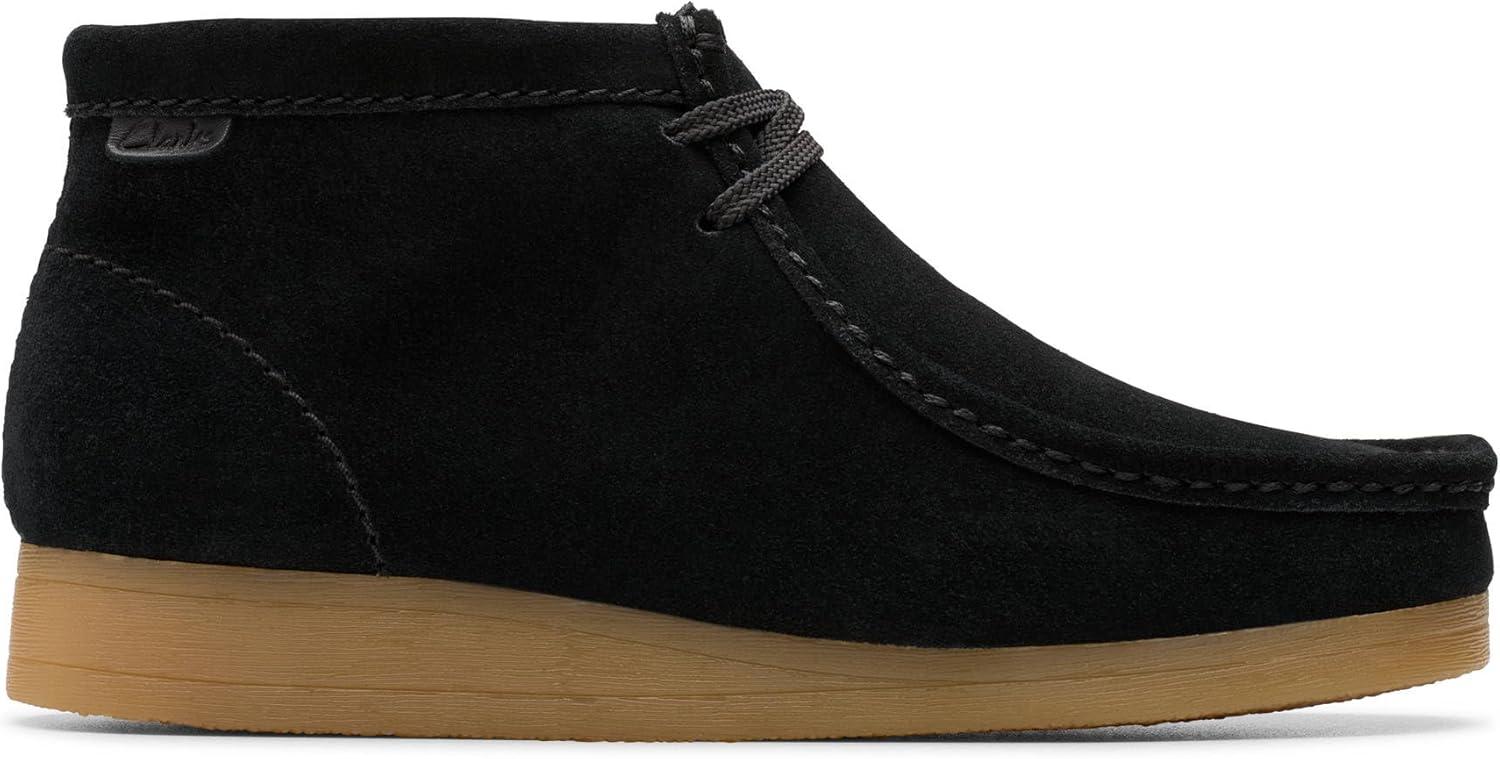 imageClarks Mens Wallaston Boot OxfordBlack Suede