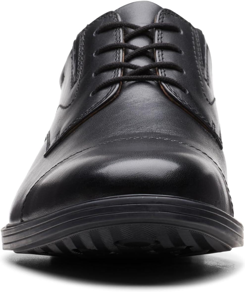 imageClarks Mens Whiddon Cap Oxford ShoesBlack Black 193911tcx