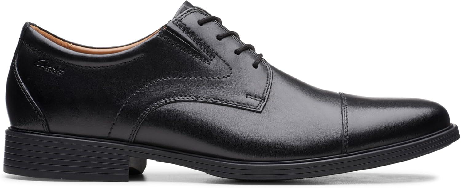 imageClarks Mens Whiddon Cap Oxford ShoesBlack Black 193911tcx