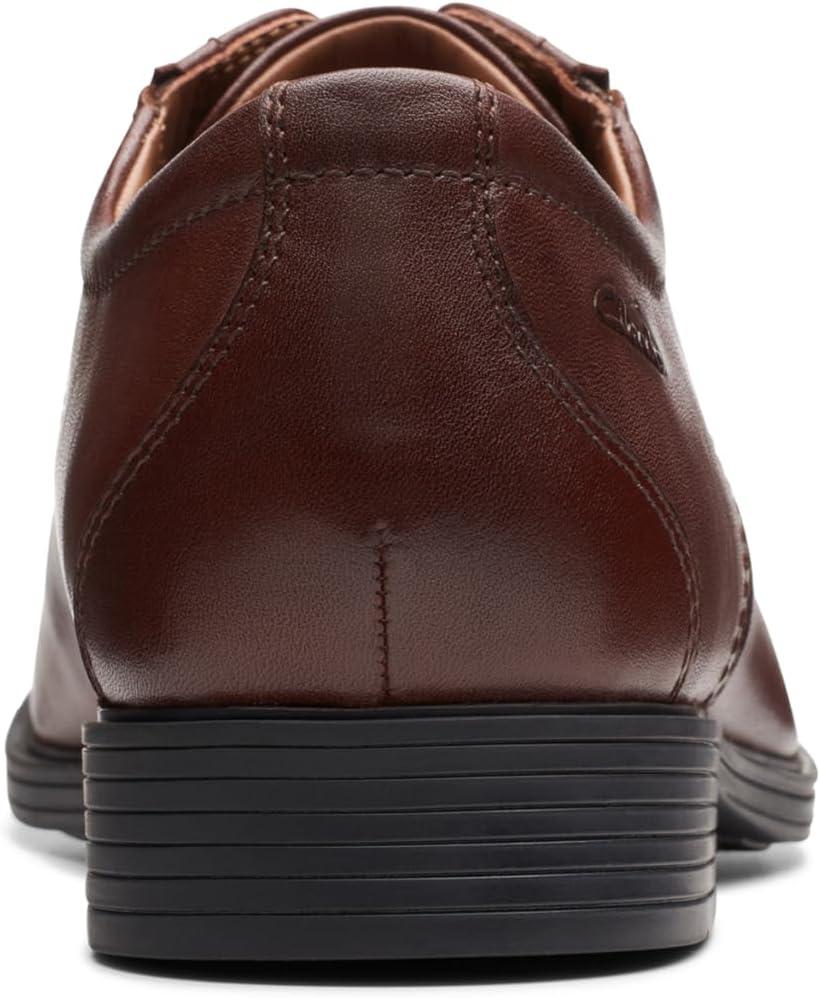 imageClarks Mens Whiddon Cap Oxford ShoesMahogany Leather