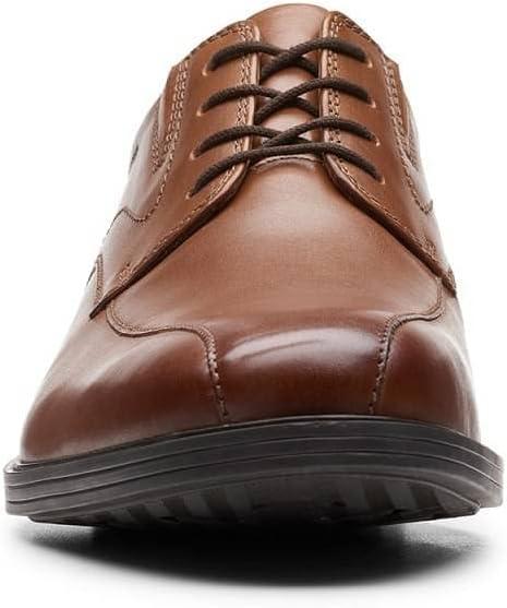 imageClarks Mens Whiddon Pace OxfordDark Tan Leather