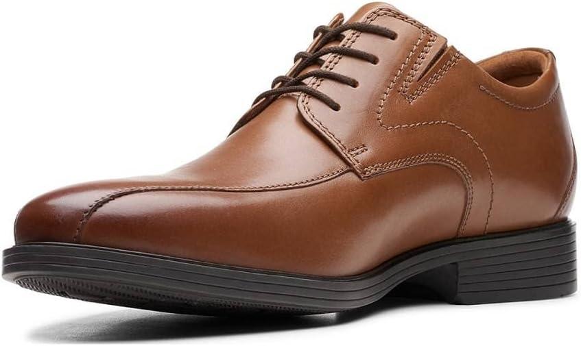 imageClarks Mens Whiddon Pace OxfordDark Tan Leather