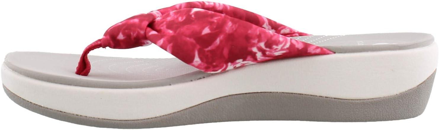 imageClarks Womens Arla Glison Flip FlopBright Rose Floral