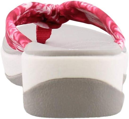 imageClarks Womens Arla Glison Flip FlopBright Rose Floral