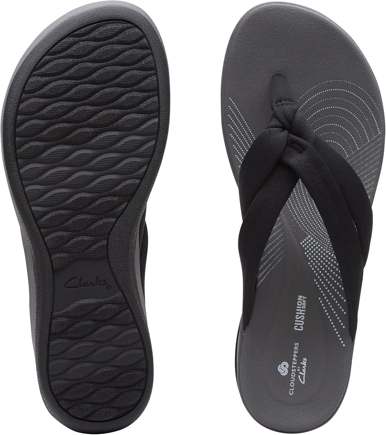 imageClarks Womens Arla Kaylie FlipFlopBlack